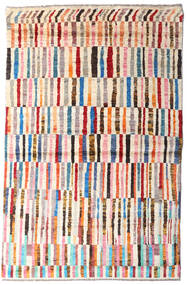 117X181 絨毯 Moroccan Berber - Afghanistan モダン ベージュ/レッド (ウール, アフガニスタン) Carpetvista