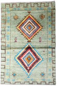  114X170 Hochflorteppich Klein Moroccan Berber - Afghanistan Wolle, Carpetvista