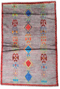  Moroccan Berber - Afghanistan 116X172 Tappeto Di Lana Rosso/Grigio Piccolo Carpetvista
