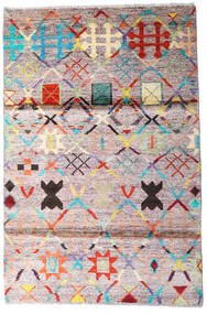  Moroccan Berber - Afghanistan 119X177 Tappeto Di Lana Rosso/Beige Piccolo Carpetvista