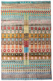  Moroccan Berber - Afghanistan 115X182 ウール 絨毯 ベージュ/ダークグレー 小 Carpetvista