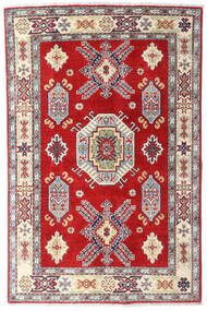98X150 Χαλι Kazak Fine Ανατολής Κόκκινα/Μπεζ (Μαλλί, Αφγανικά) Carpetvista