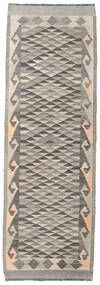  Kelim Afghan Old Stil Teppich 67X196 Grau/Beige Carpetvista