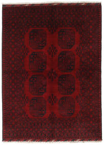 167X227 Afghan Fine Teppe Orientalsk Mørk Rød (Ull, Afghanistan) Carpetvista