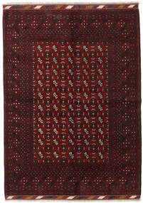  172X235 Afghan Fine Matot Matto Tummanpunainen Afganistan Carpetvista