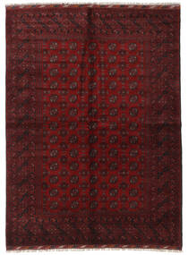  176X240 Afghan Fine Matot Matto Tummanpunainen Afganistan Carpetvista