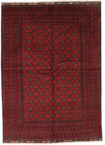 Afghan Fine Rug 175X238 Dark Red/Red Wool, Afghanistan Carpetvista