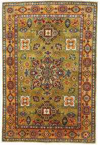 Kazak Fine Rug 171X245 Orange/Brown Wool, Afghanistan Carpetvista