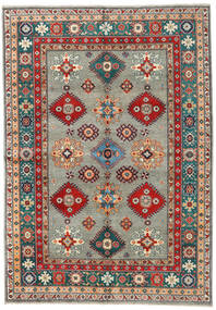 172X245 Kazak Fine Teppich Orientalischer Grau/Beige (Wolle, Pakistan) Carpetvista
