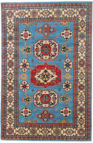 199X305 Kazak Fine Matta Orientalisk Röd/Blå (Ull, Afghanistan) Carpetvista