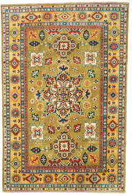  Oriental Kazak Fine Rug 194X295 Orange/Yellow Wool, Pakistan Carpetvista