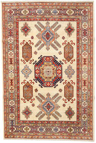 199X299 Kazak Fine Teppich Orientalischer Beige/Braun (Wolle, Afghanistan) Carpetvista