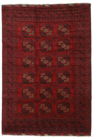 Afghan Fine Rug 202X290 Dark Red/Brown Wool, Afghanistan Carpetvista