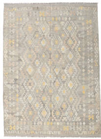 Kelim Afghan Old Stil Teppich 175X243 Beige/Orange Wolle, Afghanistan Carpetvista