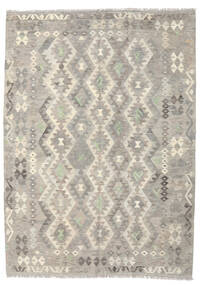  Oriental Kilim Afghan Old Style Rug 167X232 Beige/Grey Wool, Afghanistan Carpetvista