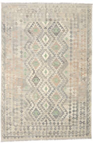  Oriental Kilim Afghan Old Style Rug 165X246 Beige/Orange Wool, Afghanistan Carpetvista
