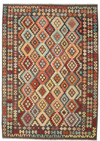  208X293 Kilim Afghan Old Style Tapis Laine, Carpetvista