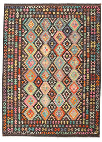  213X289 Kilim Afghan Old Style Tapis Laine, Carpetvista