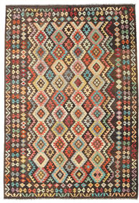  202X294 Kilim Afegão Old Style Tapete Lã, Carpetvista