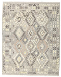  Orientalischer Kelim Afghan Old Stil Teppich 185X235 Beige/Orange Wolle, Afghanistan Carpetvista