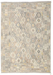  246X349 Large Kilim Afghan Old Style Rug Wool, Carpetvista