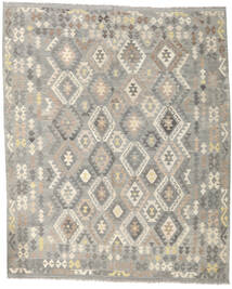  Kilim Afegão Old Style Tapete 247X302 Lã Bege/Cinzento Grande Carpetvista