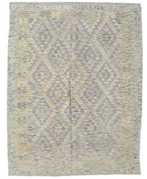 159X200 Tapis D'orient Kilim Afghan Old Style Jaune/Gris (Laine, Afghanistan) Carpetvista