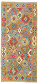  90X194 Small Kilim Afghan Old Style Rug Wool, Carpetvista