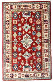 93X152 Dywan Orientalny Kazak Fine Czerwony/Beżowy (Wełna, Afganistan) Carpetvista
