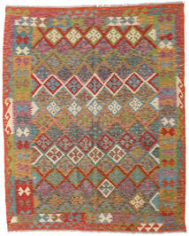  155X195 Klein Kelim Afghan Old Stil Teppich Wolle, Carpetvista