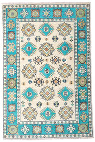  Kazak Fine Vloerkleed 81X125 Beige/Blauw Carpetvista