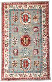  Kazak Fine Tapete 96X155 Lã Vermelho/Bege Pequeno Carpetvista