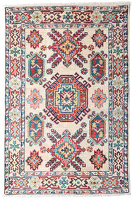 82X126 Kazak Fine Teppich Orientalischer Beige/Rot (Wolle, Pakistan) Carpetvista