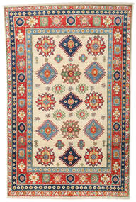  119X187 Medaillon Klein Kazak Fine Teppich Wolle, Carpetvista