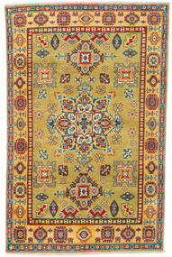  Kazak Fine Rug 119X185 Wool Orange/Yellow Small Carpetvista