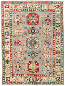  Orientalischer Kazak Fine Teppich 158X213 Gelb/Grau Wolle, Pakistan Carpetvista