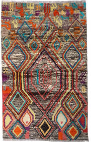  87X140 Shaggy Rug Small Moroccan Berber - Afghanistan Wool, Carpetvista