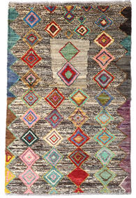  90X140 Tapete Shaggy Pequeno Moroccan Berber - Afghanistan Lã, Carpetvista