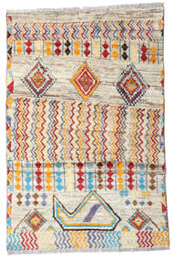  Moroccan Berber - Afghanistan 82X126 Wol Vloerkleed Beige/Grijs Klein Carpetvista