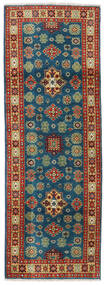 Kazak Fine Teppich 64X181 Läufer Dunkelblau/Rot Wolle, Pakistan Carpetvista