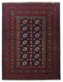  Afghan Fine Alfombra 101X135 De Lana Rosa Oscuro/Rojo Oscuro Pequeño Carpetvista