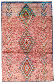  Moroccan Berber - Afghanistan 86X132 Tappeto Di Lana Rosso/Beige Piccolo Carpetvista