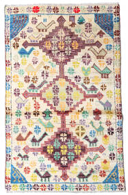  88X141 シャギー ラグ 小 Moroccan Berber - Afghanistan ウール, 絨毯 Carpetvista