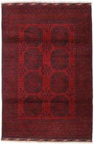  121X180 Medaillon Klein Afghan Fine Teppich Wolle, Carpetvista