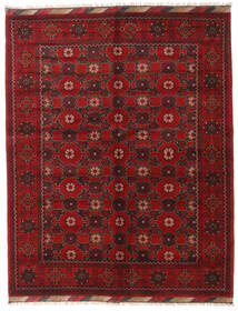  Afghan Fine Teppich 158X200 Dunkelrot/Rot Carpetvista