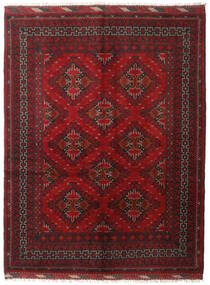 Tappeto Afghan Fine 153X199 Rosso Scuro/Marrone (Lana, Afghanistan)