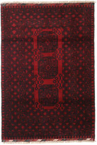 120X170 Tapis Afghan Fine D'orient Rouge Foncé (Laine, Afghanistan) Carpetvista