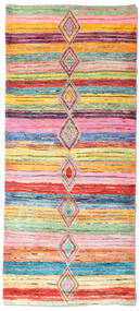 絨毯 Moroccan Berber - Afghanistan 84X194 廊下 カーペット レッド/ライトピンク (ウール, アフガニスタン)