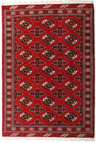  135X191 Klein Turkaman Teppich Wolle, Carpetvista