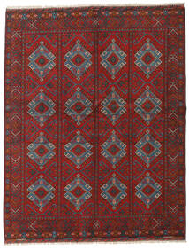 Afghan Fine Teppich 161X202 Rot/Braun Wolle, Afghanistan Carpetvista